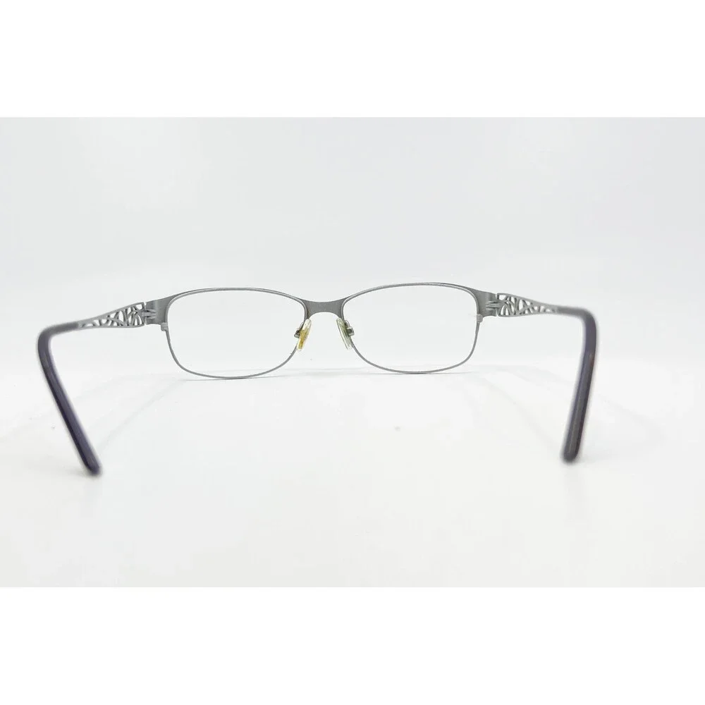 Wittnauer Eyeglasses Brown Hazel Filigree Temple Full Rim Frames 51-17-135